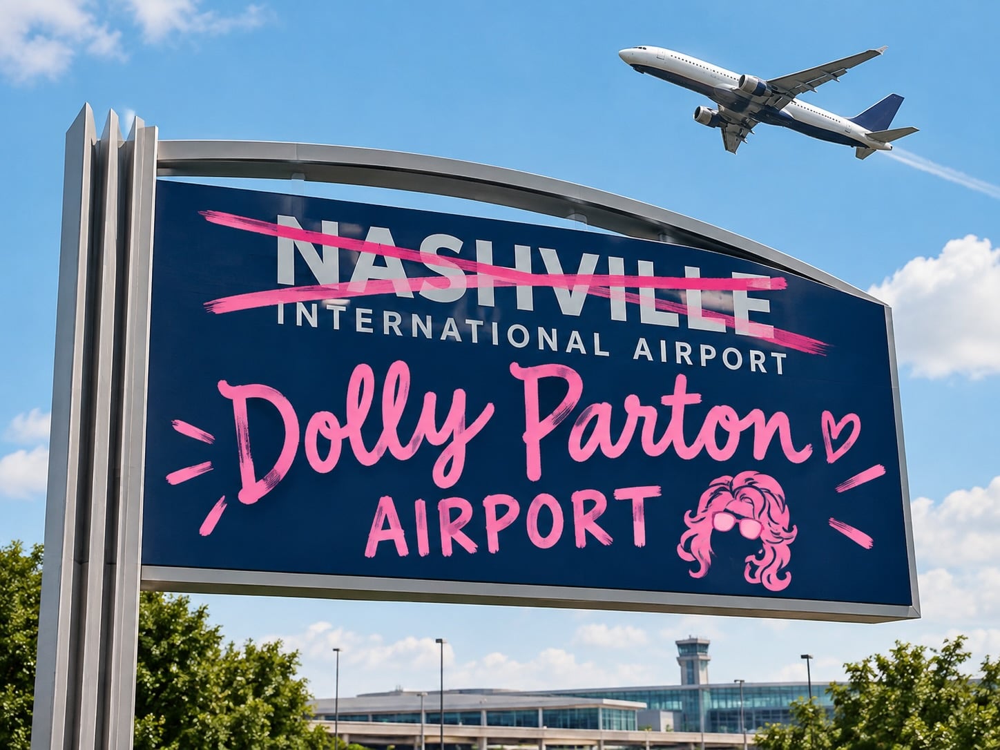renommage de l'aéroport de Nashville